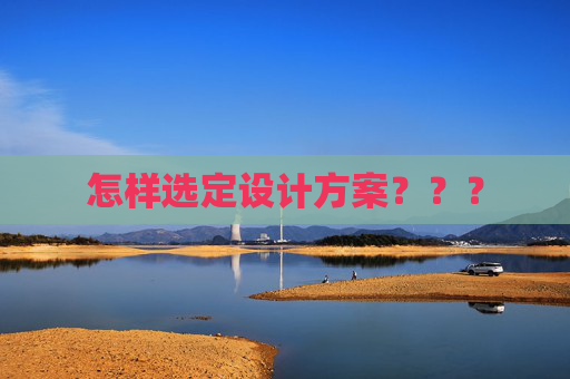 怎样选定设计方案？？？