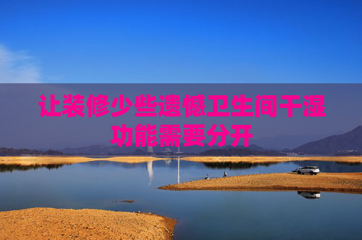让装修少些遗憾卫生间干湿功能需要分开