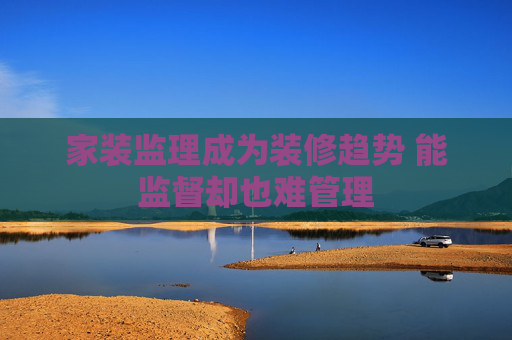 家装监理成为装修趋势 能监督却也难管理